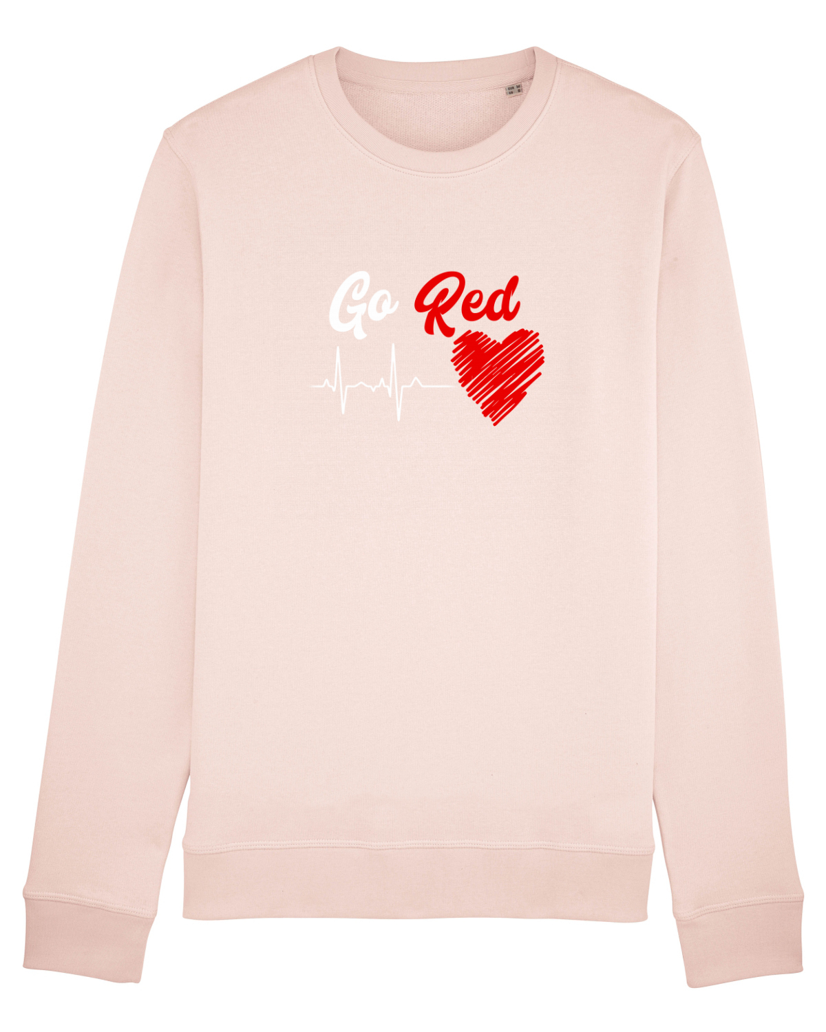 Bluză mânecă lungă Unisex Rise Candy Pink