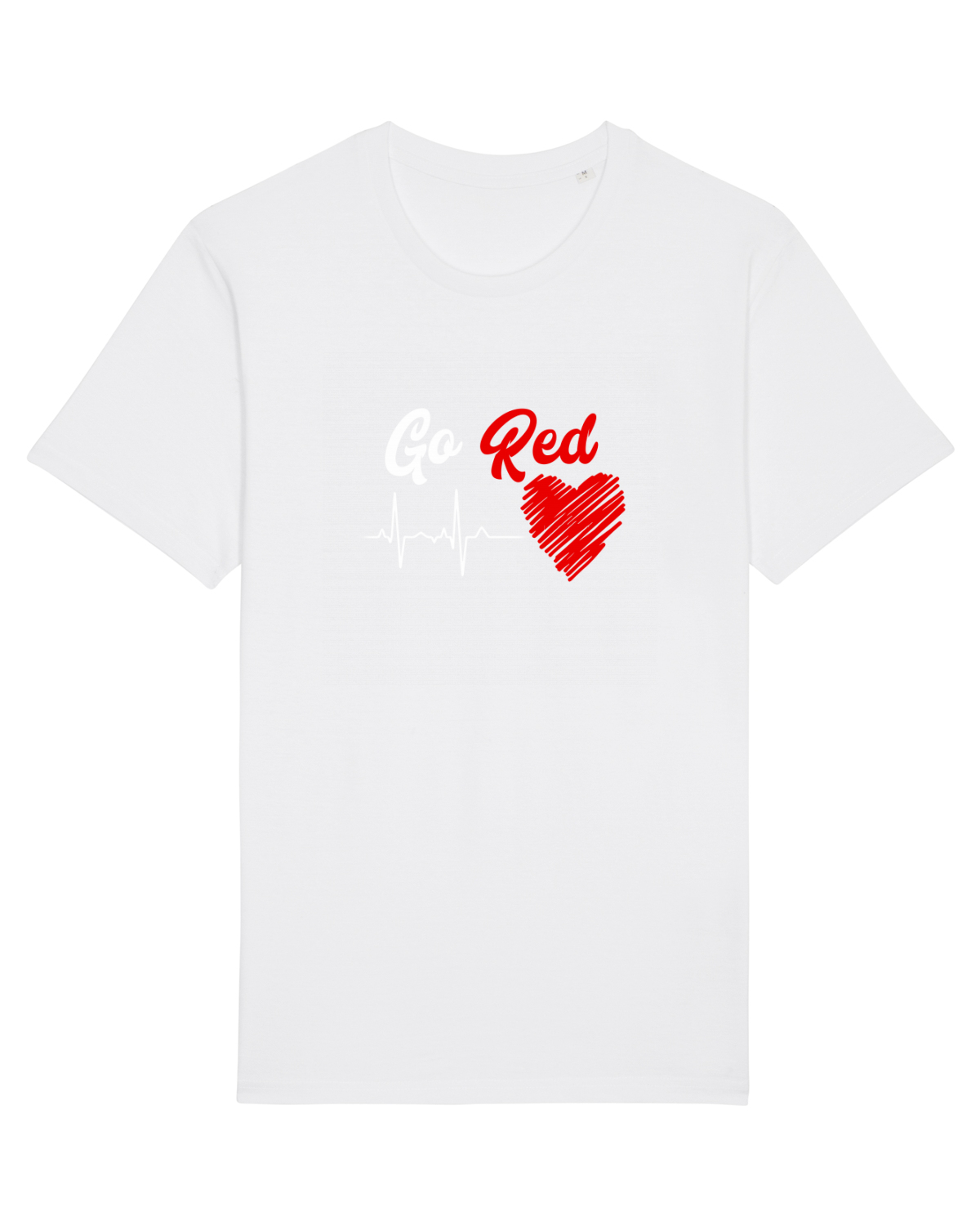Tricou mânecă scurtă Unisex Rocker White