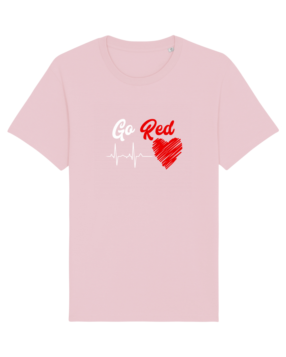 Tricou mânecă scurtă Unisex Rocker Cotton Pink