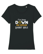Down the rabbit hole Tricou mânecă scurtă guler larg fitted Damă Expresser