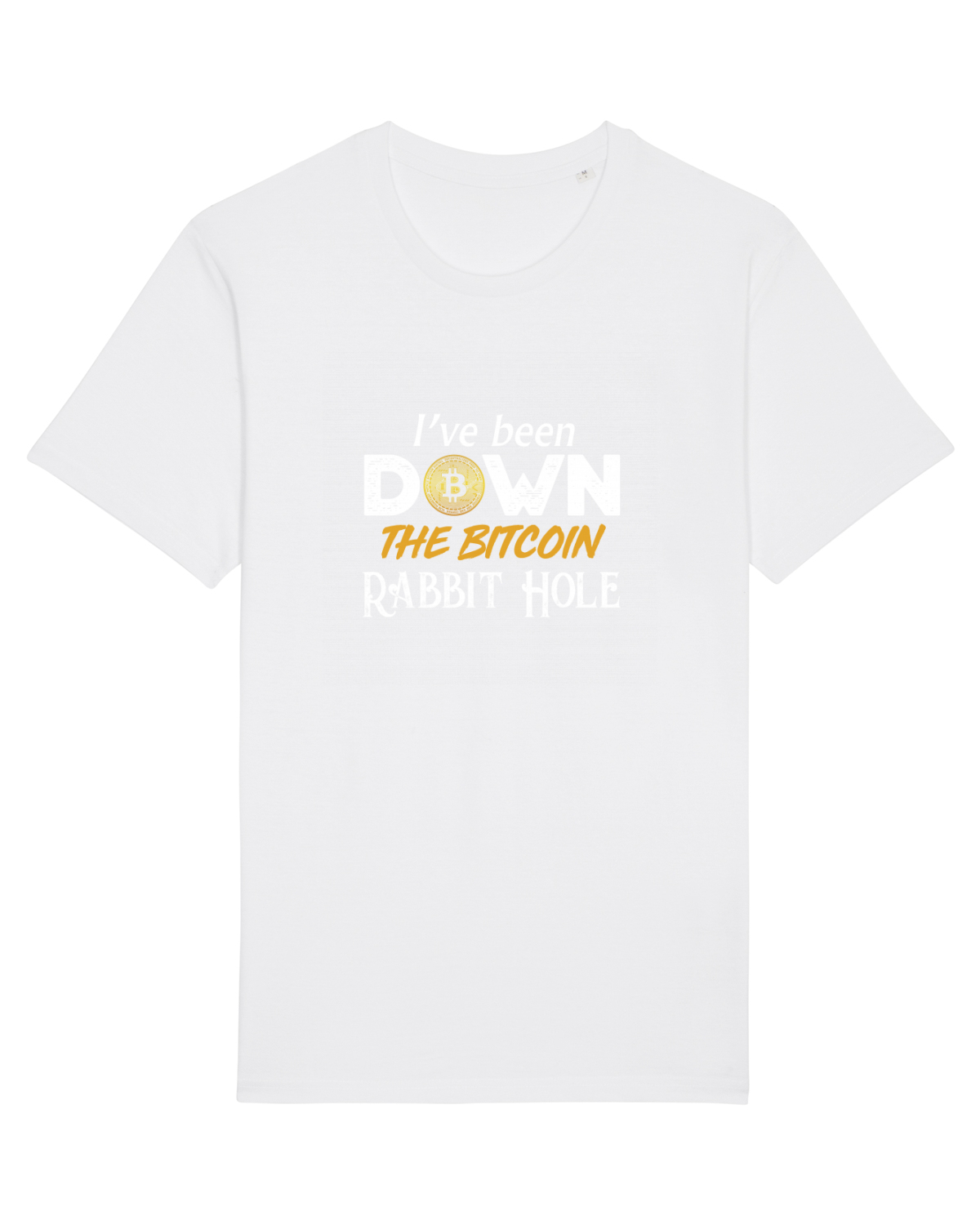 Tricou mânecă scurtă Unisex Rocker White