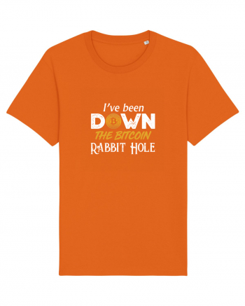 Down the rabbit hole Bright Orange