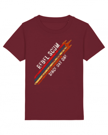 Retro Vintage Star Wars  Burgundy