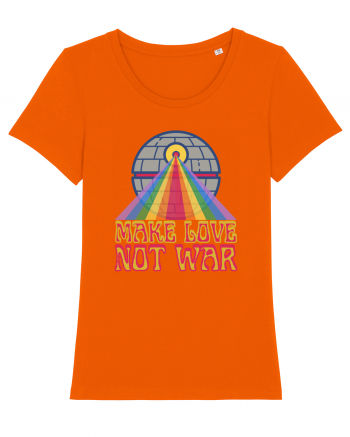 Retro Vintage Star Wars  Bright Orange