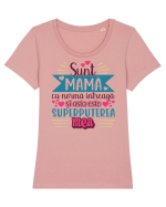 Sunt mama Tricou mânecă scurtă guler larg fitted Damă Expresser