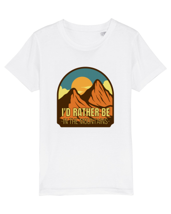 I'd Rather Be In The Mountains White