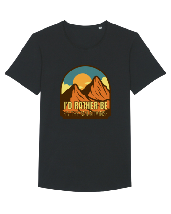 I'd Rather Be In The Mountains Black