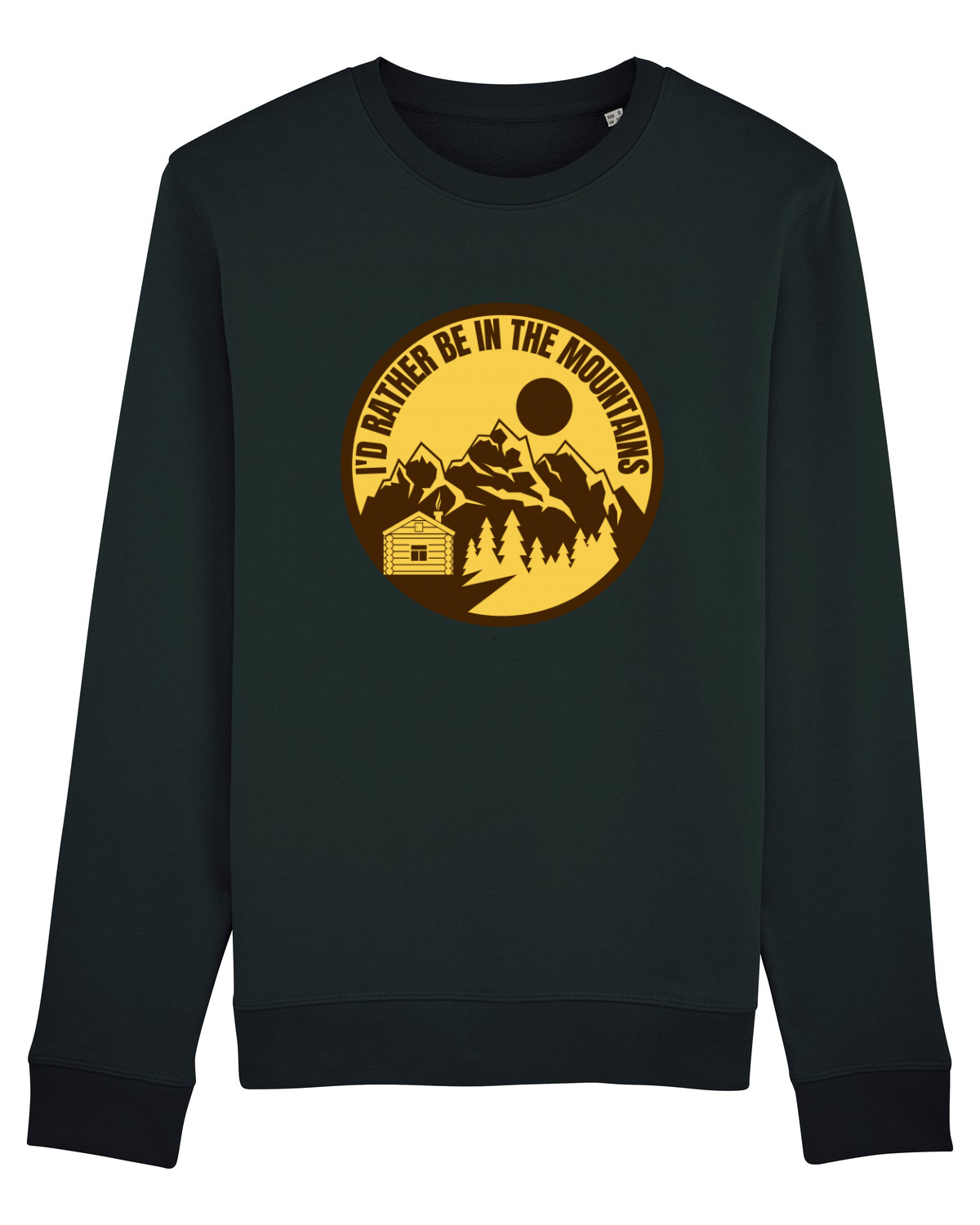 Bluză mânecă lungă Unisex Rise Black