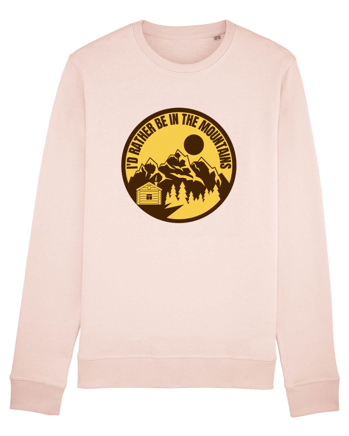 Bluză mânecă lungă Unisex Rise Candy Pink