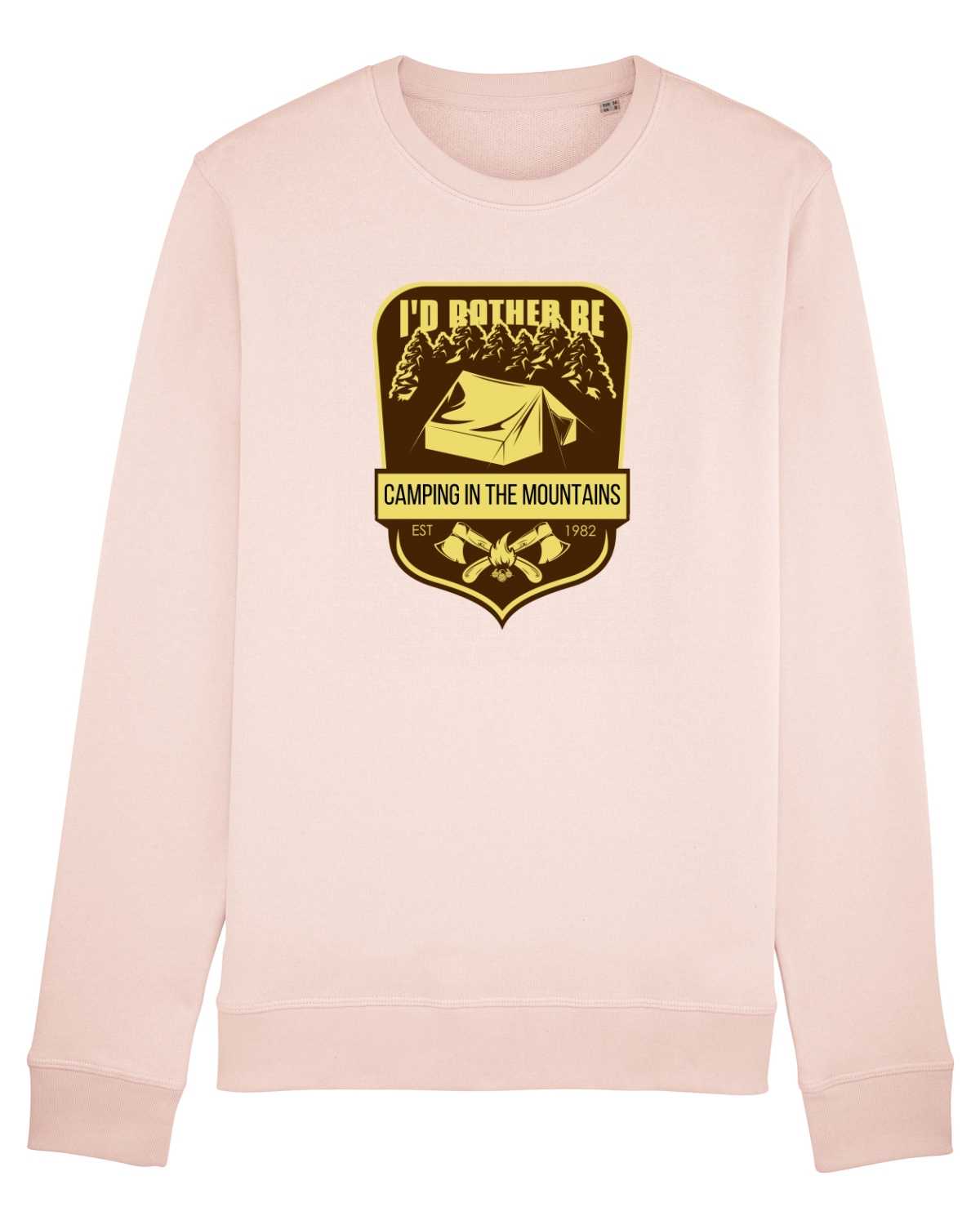 Bluză mânecă lungă Unisex Rise Candy Pink