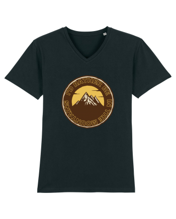 I'd Rather Be In The Mountains Black