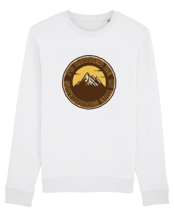 I'd Rather Be In The Mountains White