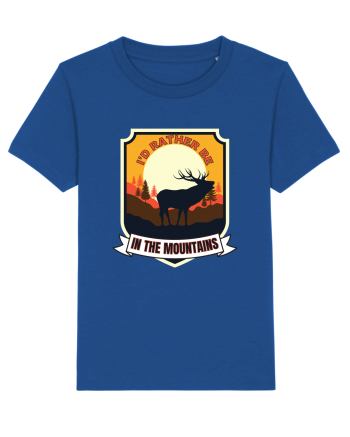 I'd Rather Be In The Mountains Majorelle Blue