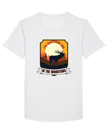 I'd Rather Be In The Mountains White
