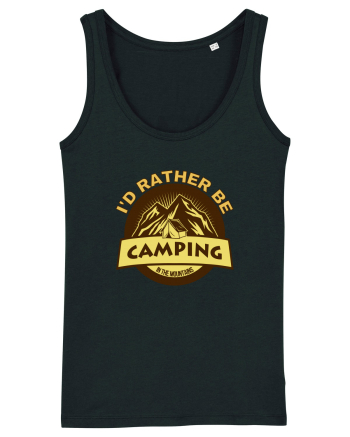 I'd Rather Be In The Mountains Black