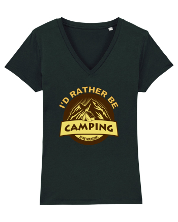 I'd Rather Be In The Mountains Black