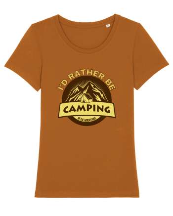 I'd Rather Be In The Mountains Roasted Orange
