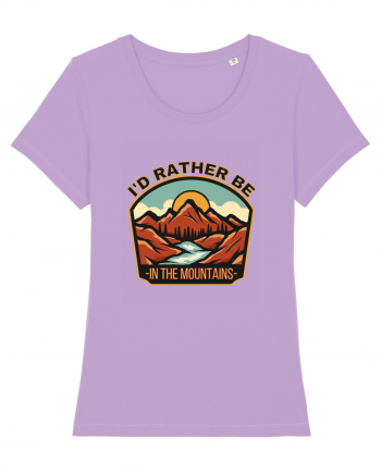 I'd Rather Be In The Mountains Lavender Dawn