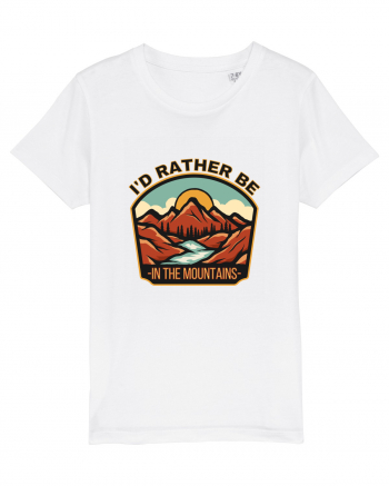 I'd Rather Be In The Mountains White