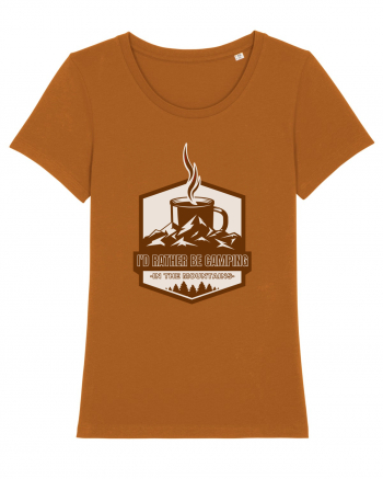 I'd Rather Be In The Mountains Roasted Orange