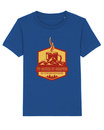 I'd Rather Be In The Mountains Majorelle Blue