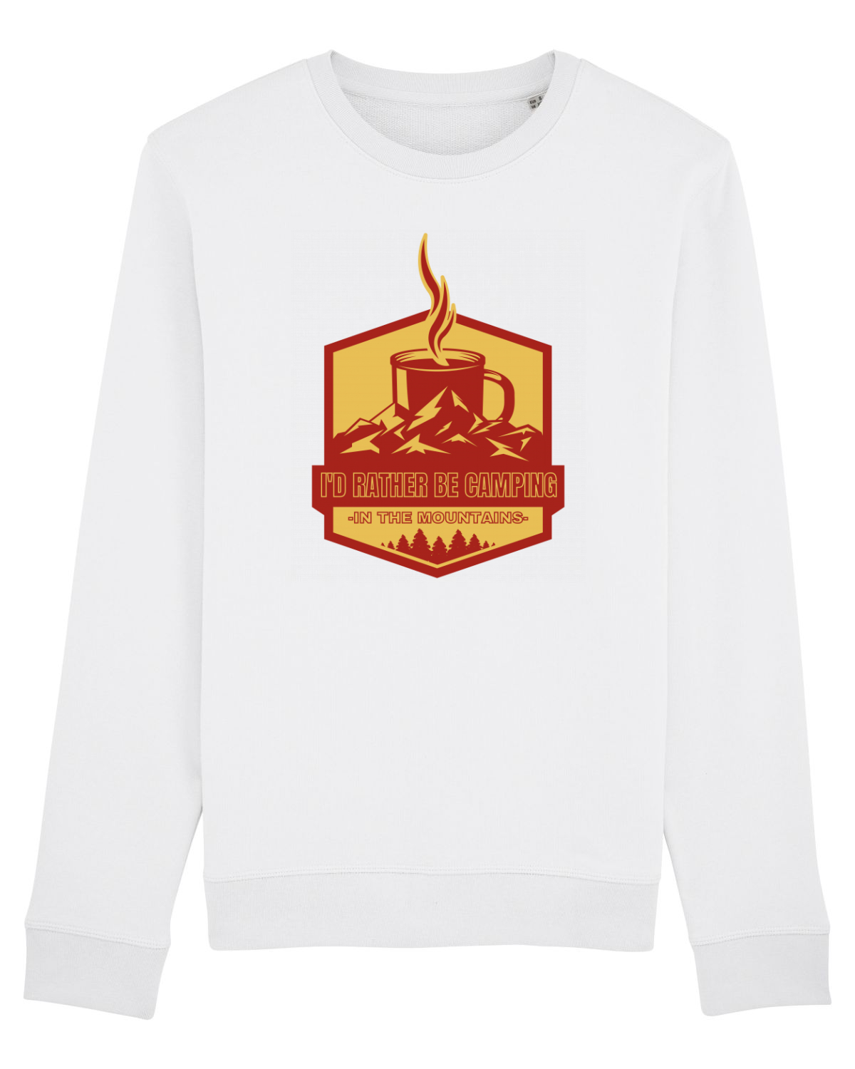 Bluză mânecă lungă Unisex Rise White