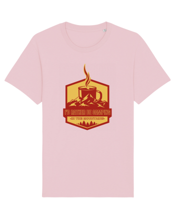 I'd Rather Be In The Mountains Cotton Pink
