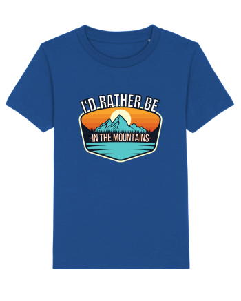 I'd Rather Be In The Mountains Majorelle Blue