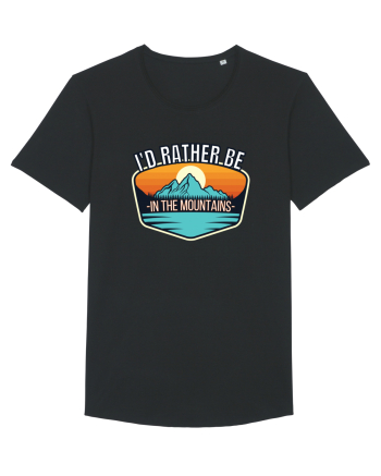 I'd Rather Be In The Mountains Black