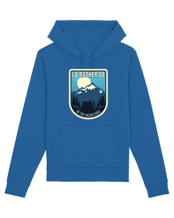 I'd Rather Be In The Mountains Royal Blue