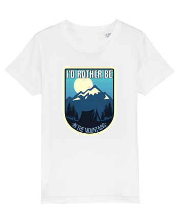 I'd Rather Be In The Mountains White