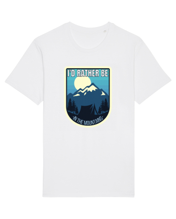 I'd Rather Be In The Mountains White