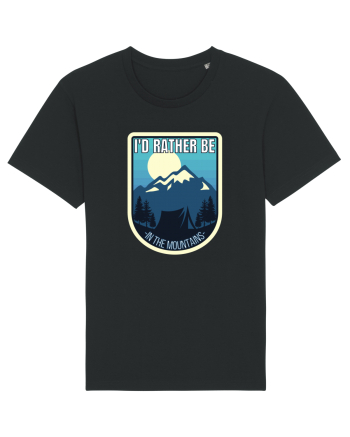 I'd Rather Be In The Mountains Black