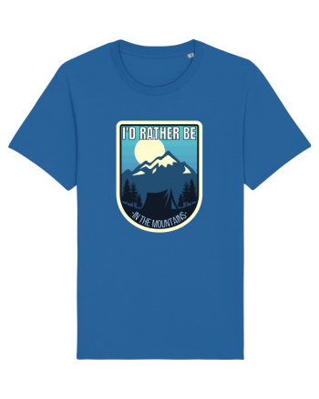 I'd Rather Be In The Mountains Royal Blue