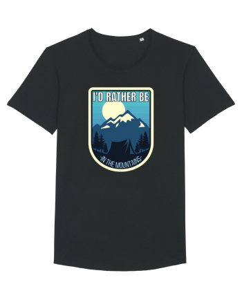 I'd Rather Be In The Mountains Black