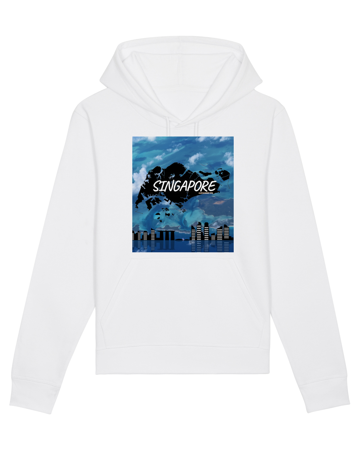 Hanorac Unisex Drummer White