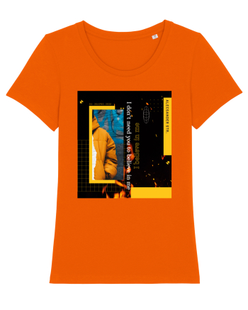 I believe in me Bright Orange