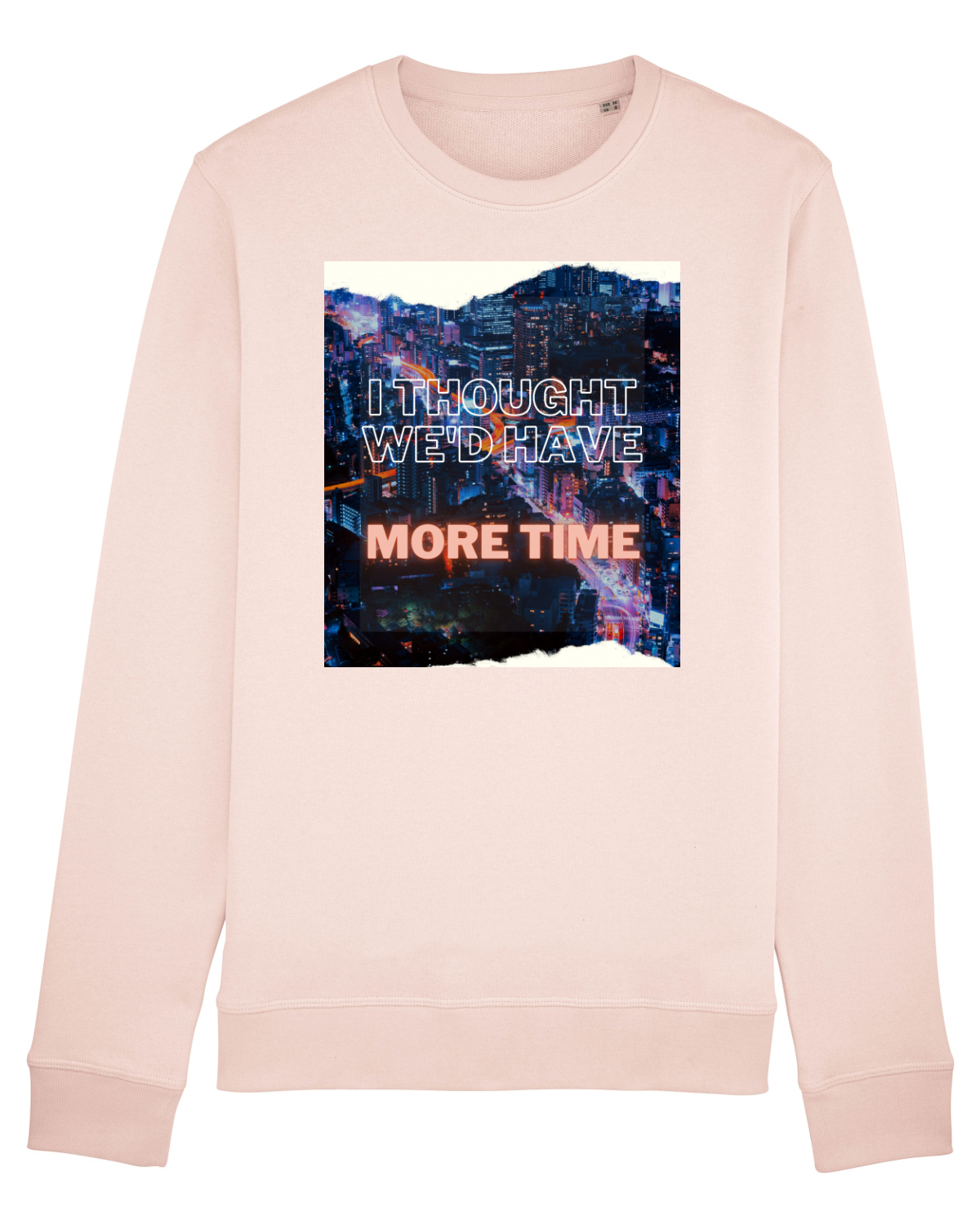 Bluză mânecă lungă Unisex Rise Candy Pink