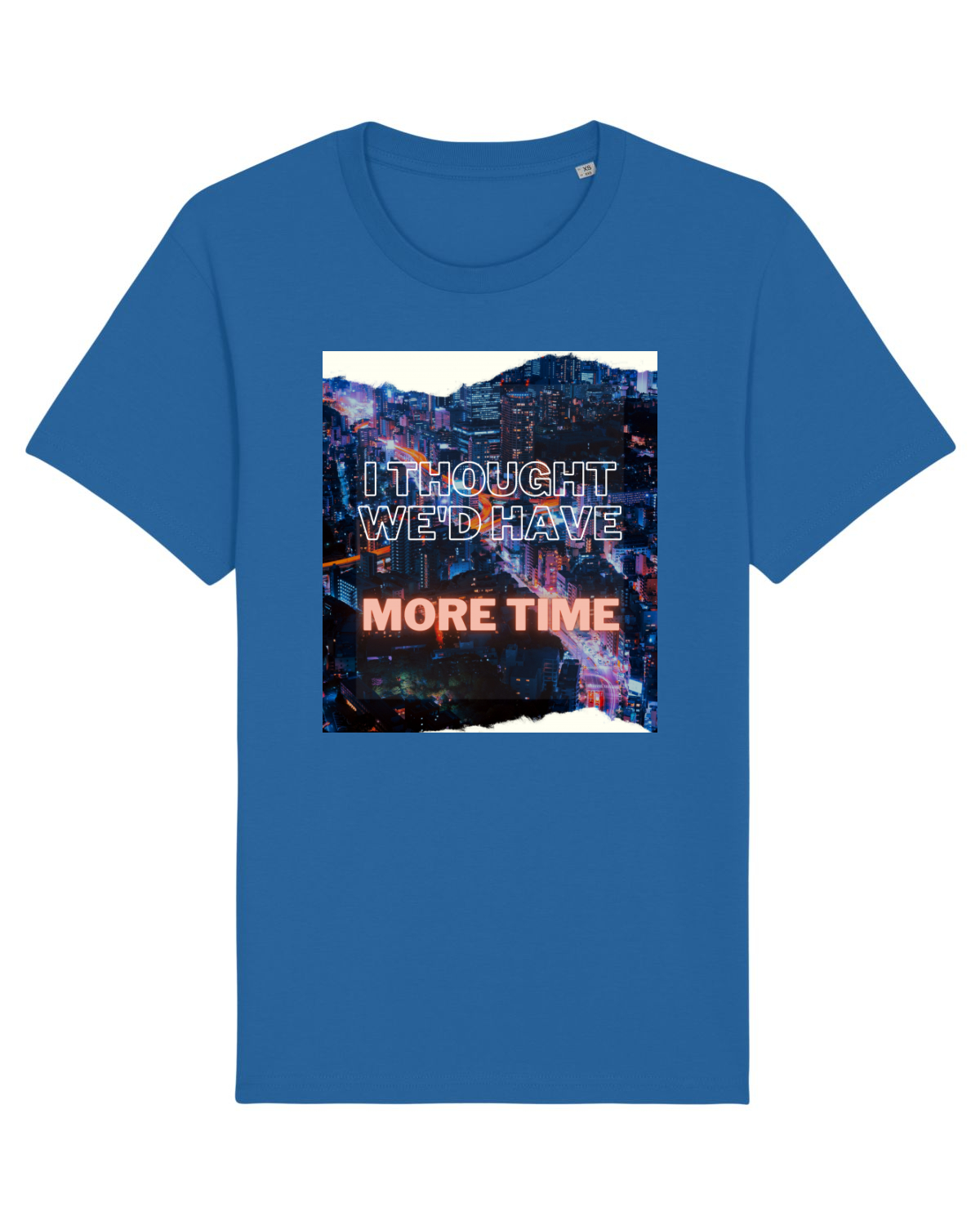 Tricou mânecă scurtă Unisex Rocker Royal Blue