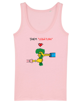 Tinem legătura... de Valentines Day Cotton Pink