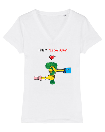 Tinem legătura... de Valentines Day White