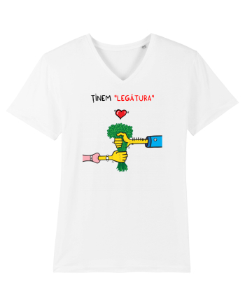 Tinem legătura... de Valentines Day White