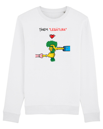 Tinem legătura... de Valentines Day White