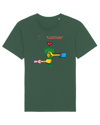 Tinem legătura... de Valentines Day Bottle Green