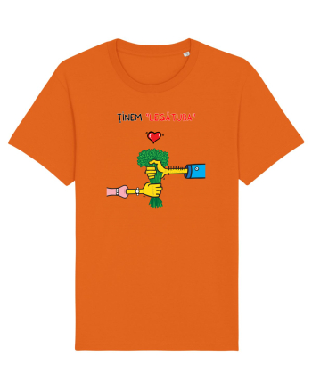 Tinem legătura... de Valentines Day Bright Orange