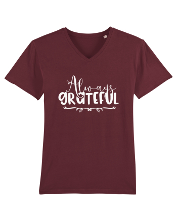 Always Grateful Burgundy