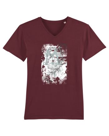 Chess Pieces Burgundy