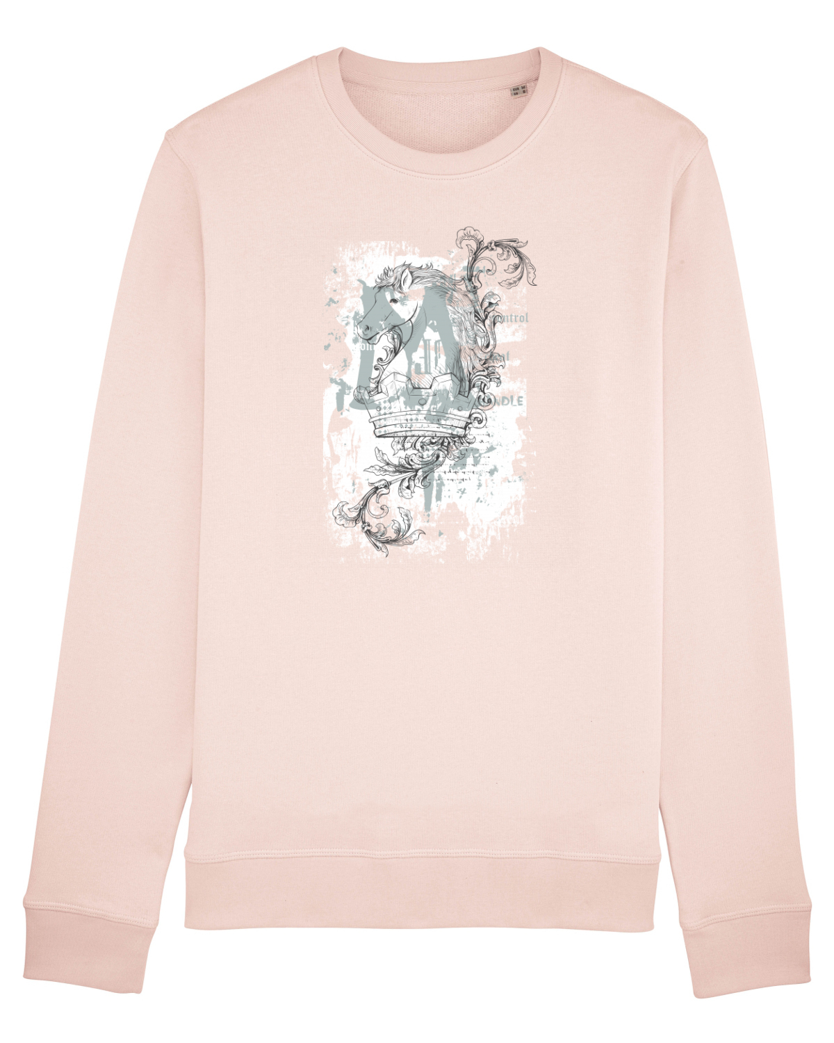 Bluză mânecă lungă Unisex Rise Candy Pink