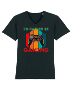 Gamer Tricou mânecă scurtă guler V Bărbat Presenter