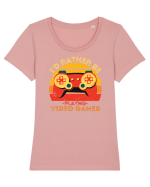 Gamer Tricou mânecă scurtă guler larg fitted Damă Expresser
